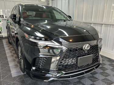 【納車後でも汚れている】レクサス RXのガラスコーティング施工