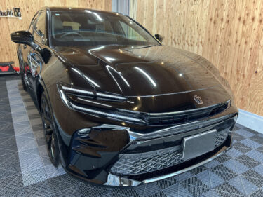 トヨタ クランスポーツの徹底洗車