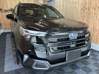 【新車を綺麗に】スバル フォレスターのガラスコーティング