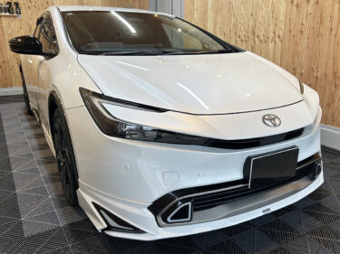 【天然ワックスの艶】トヨタ プリウスの徹底洗車